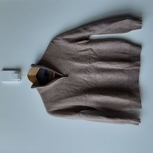 Grafton 1853 100% Cashmere Knit Quarter Zip Sweater